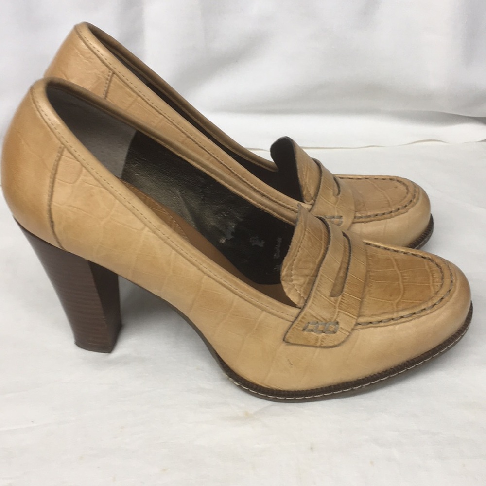 Banana republic leather heels ladies sz 10-b